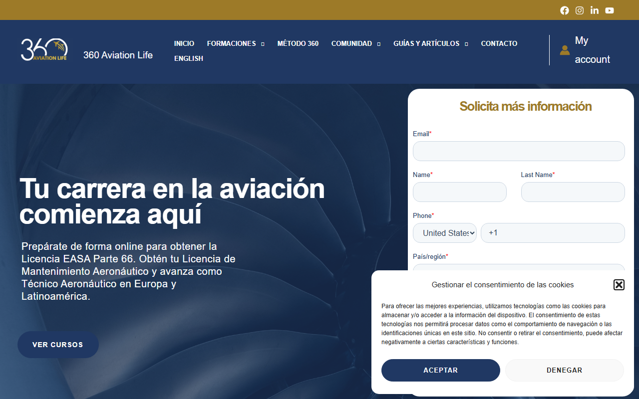 360aviationlife.com screenshot