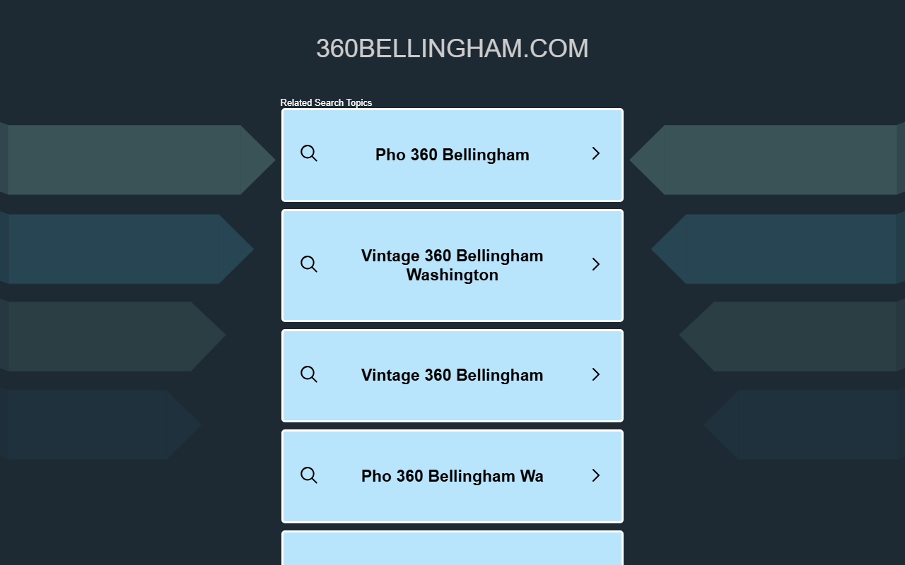 360bellingham.com screenshot