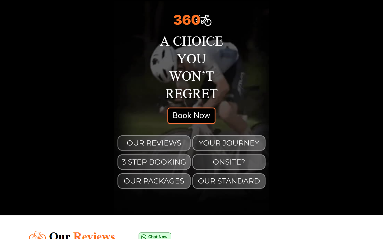 360bikecare.com screenshot
