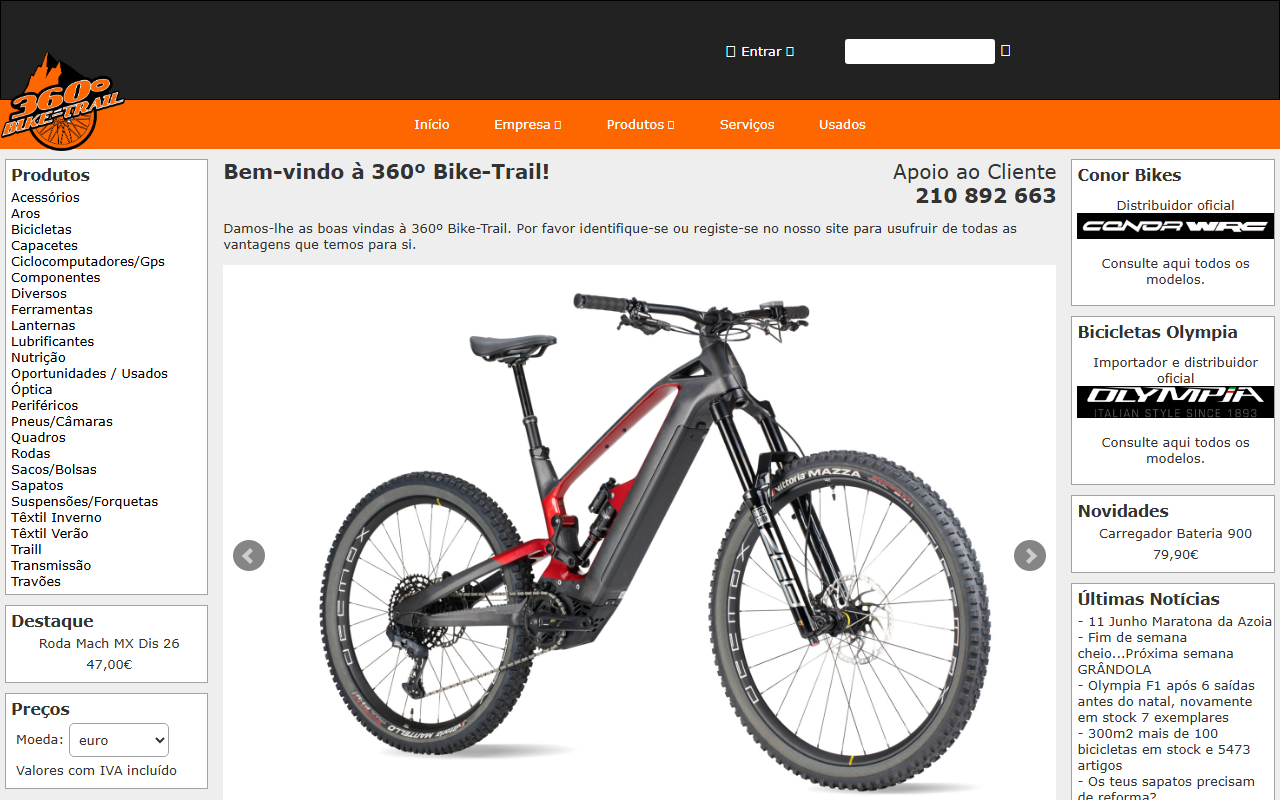 360biketrail.com screenshot