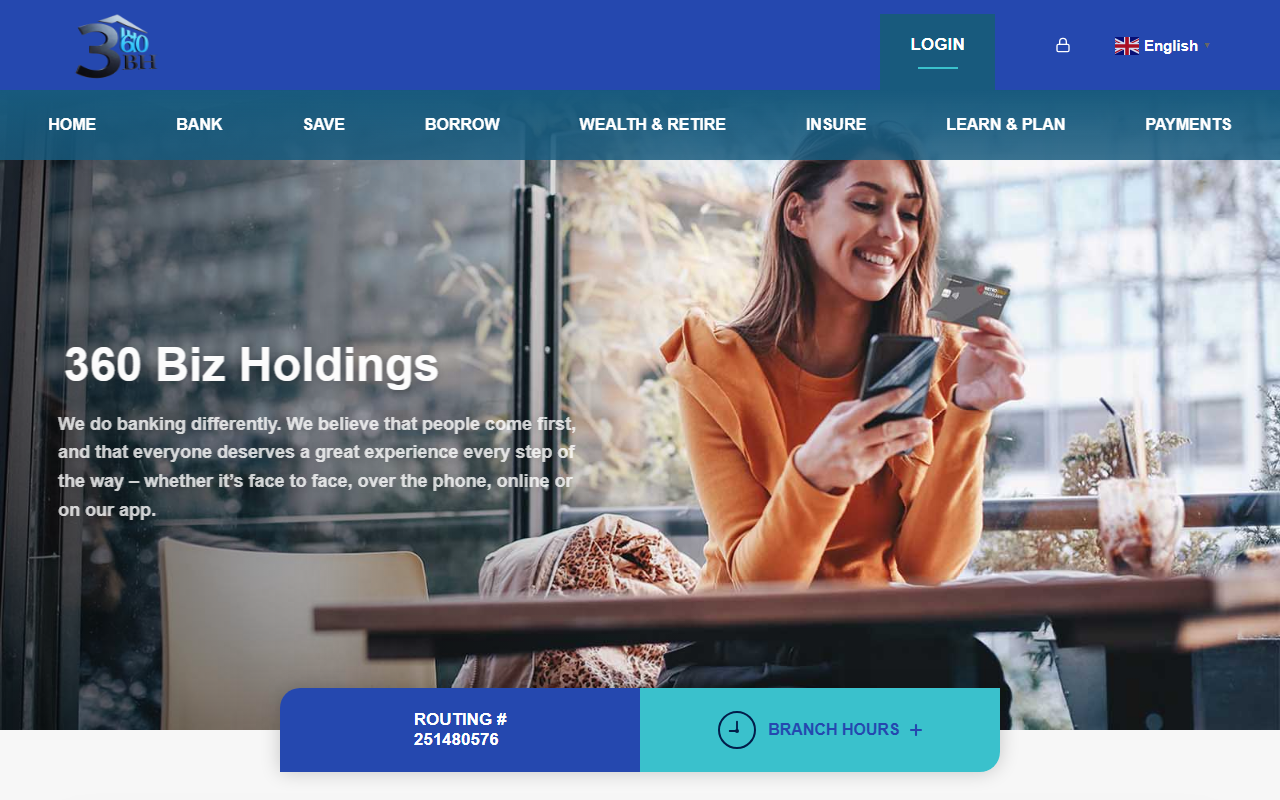 360bizholdings.com screenshot