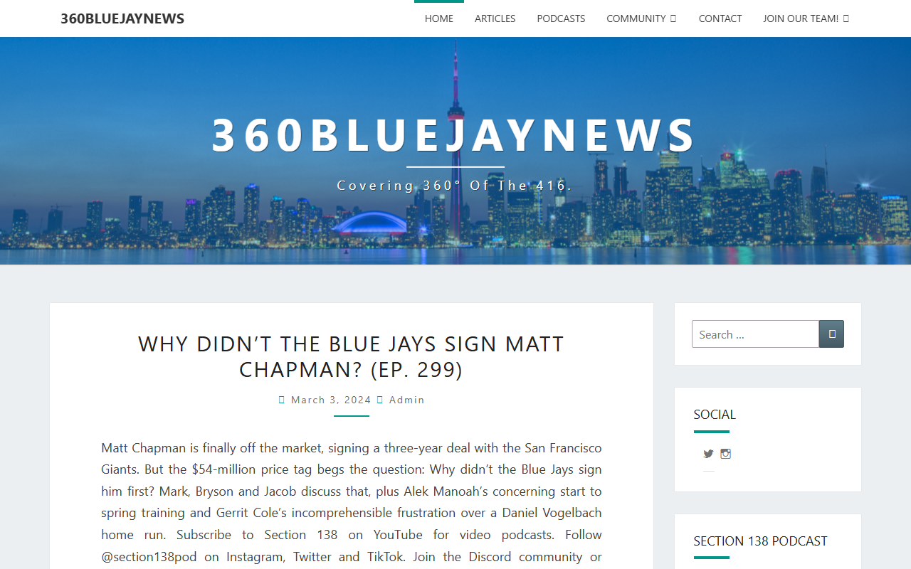 360bluejaynews.com screenshot