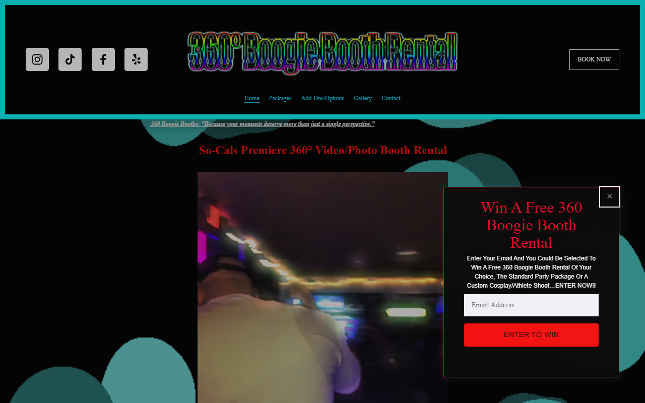 360boogiebooth.com screenshot