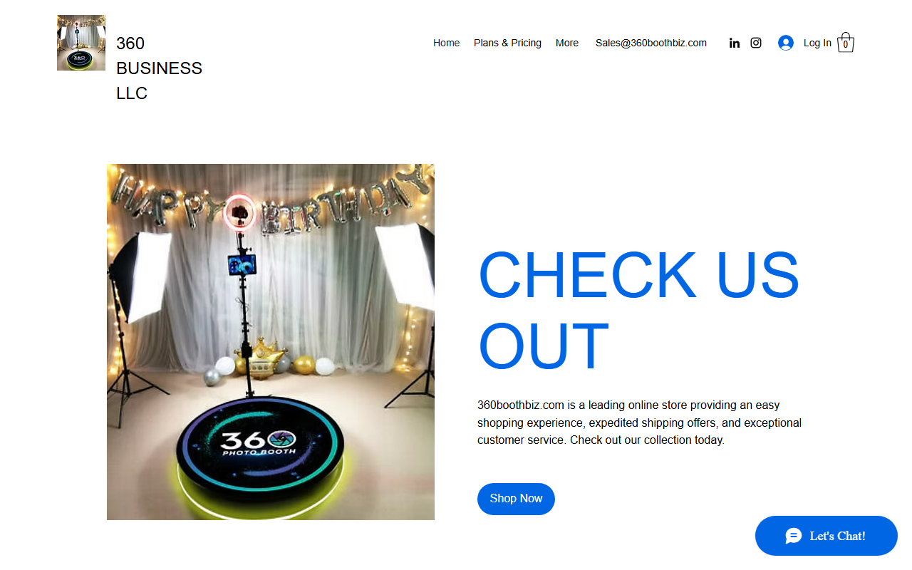 360boothbiz.com screenshot