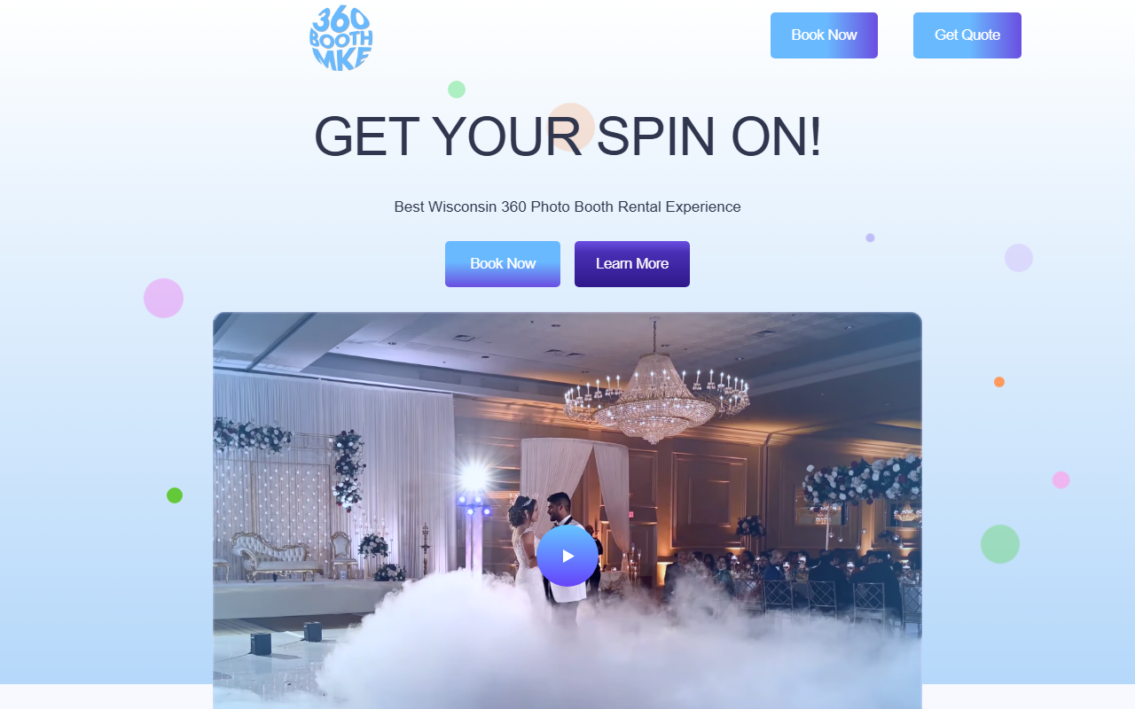 360boothmke.com screenshot