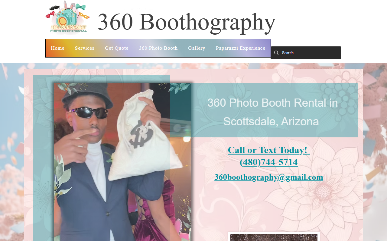 360boothography.com screenshot