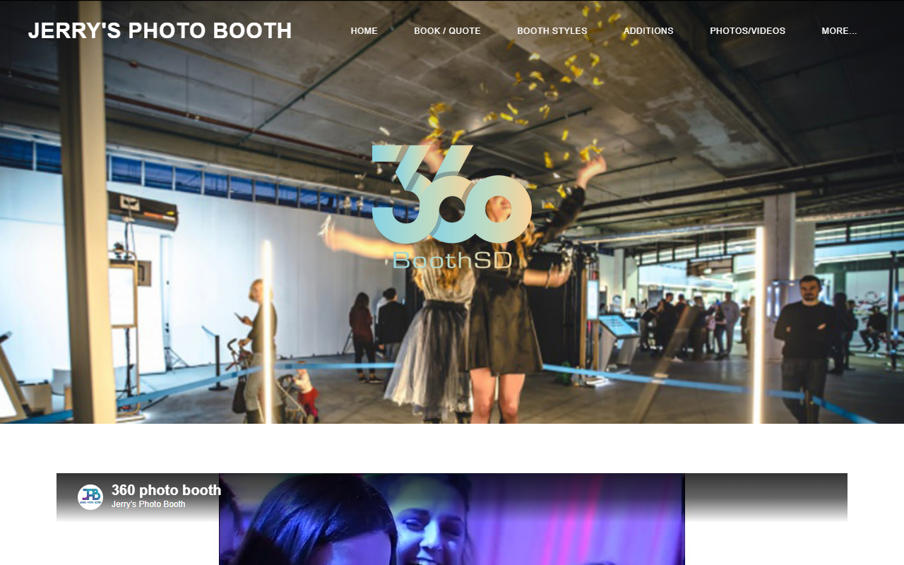 360boothsd.com screenshot