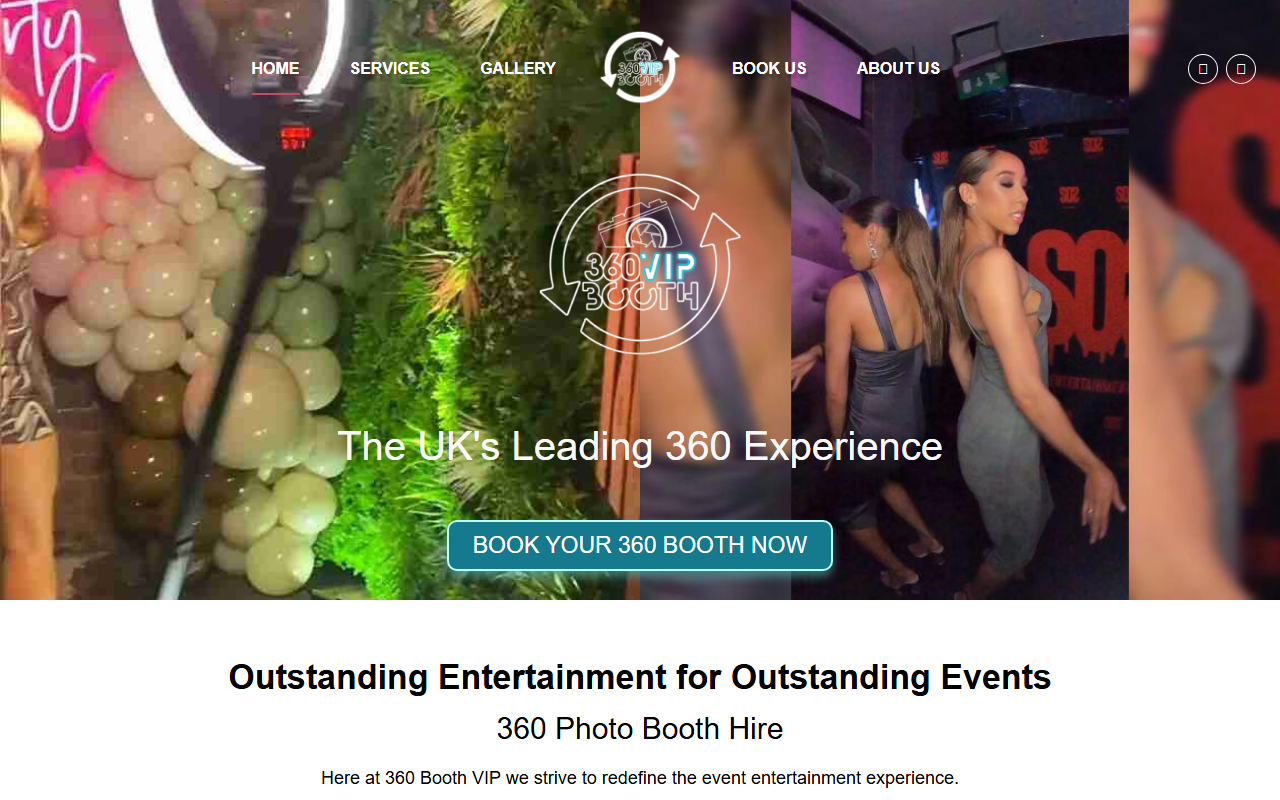 360boothvip.com screenshot