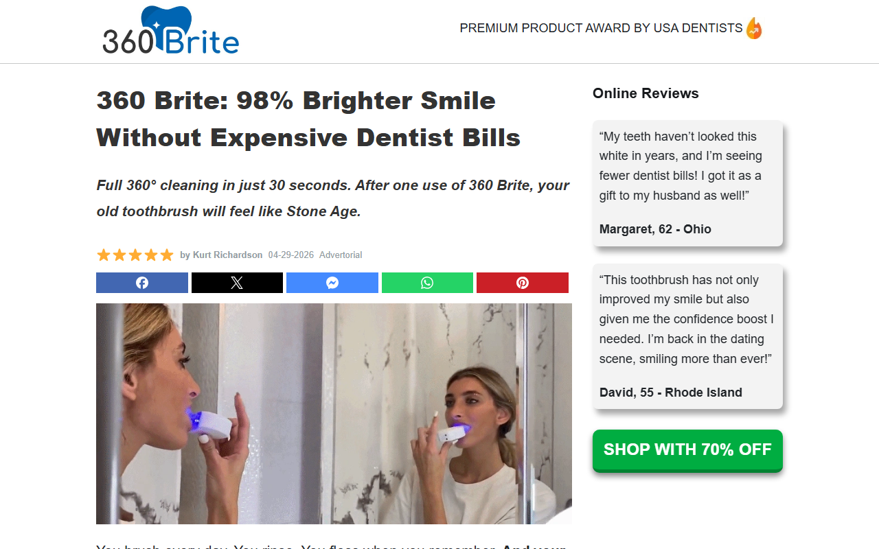 360britebrush.com screenshot