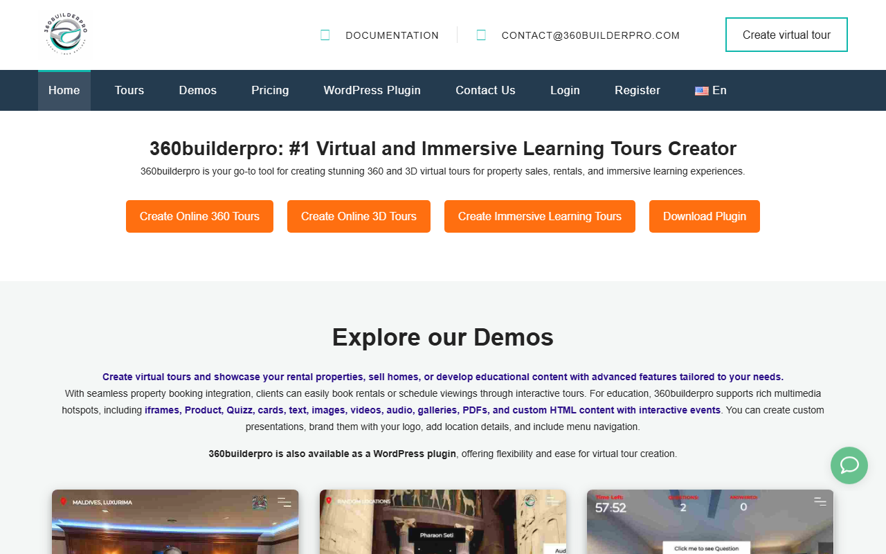 360builderpro.com screenshot