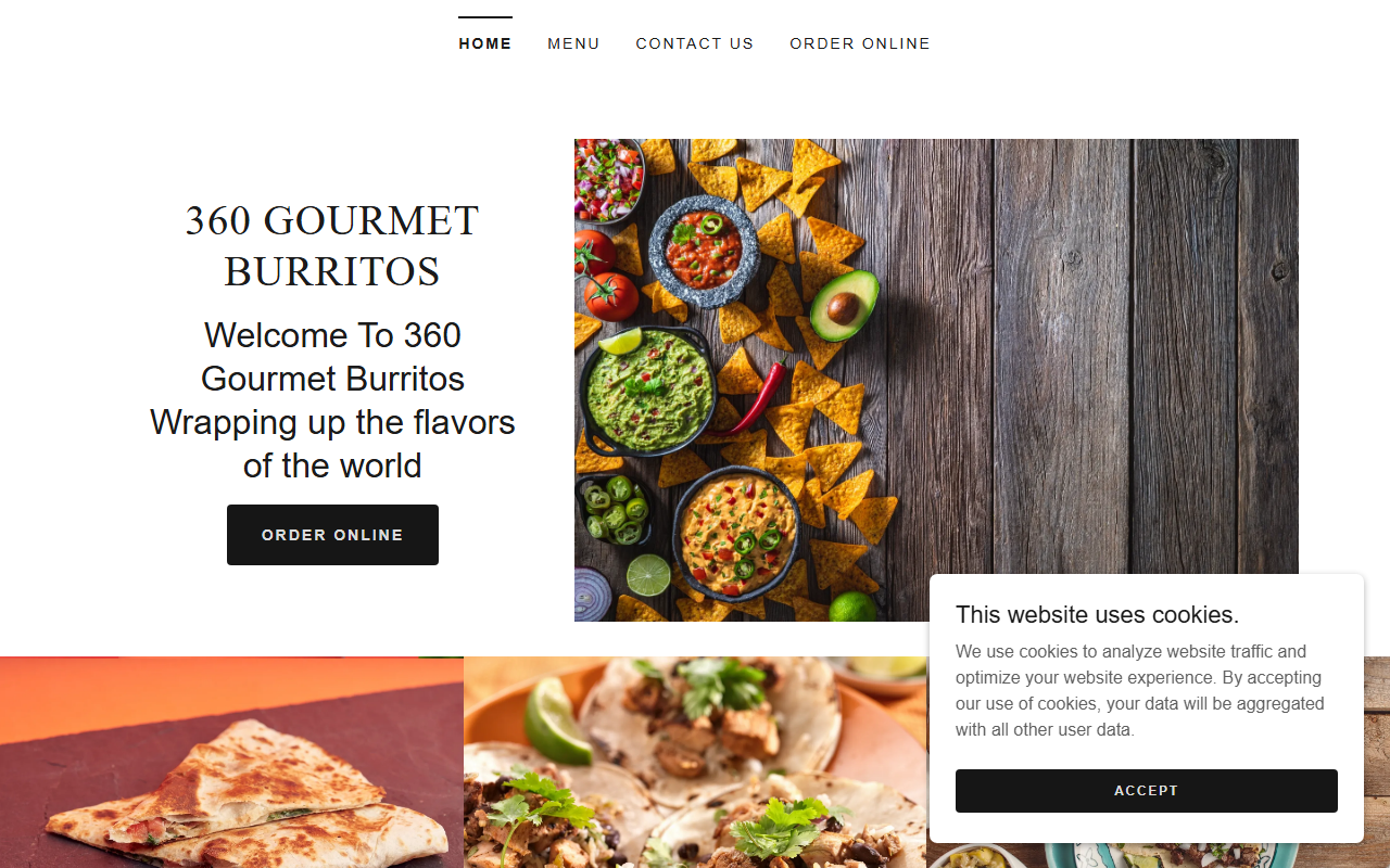 360burrito.com screenshot