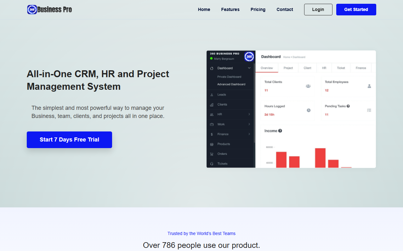 360businesspro.com screenshot