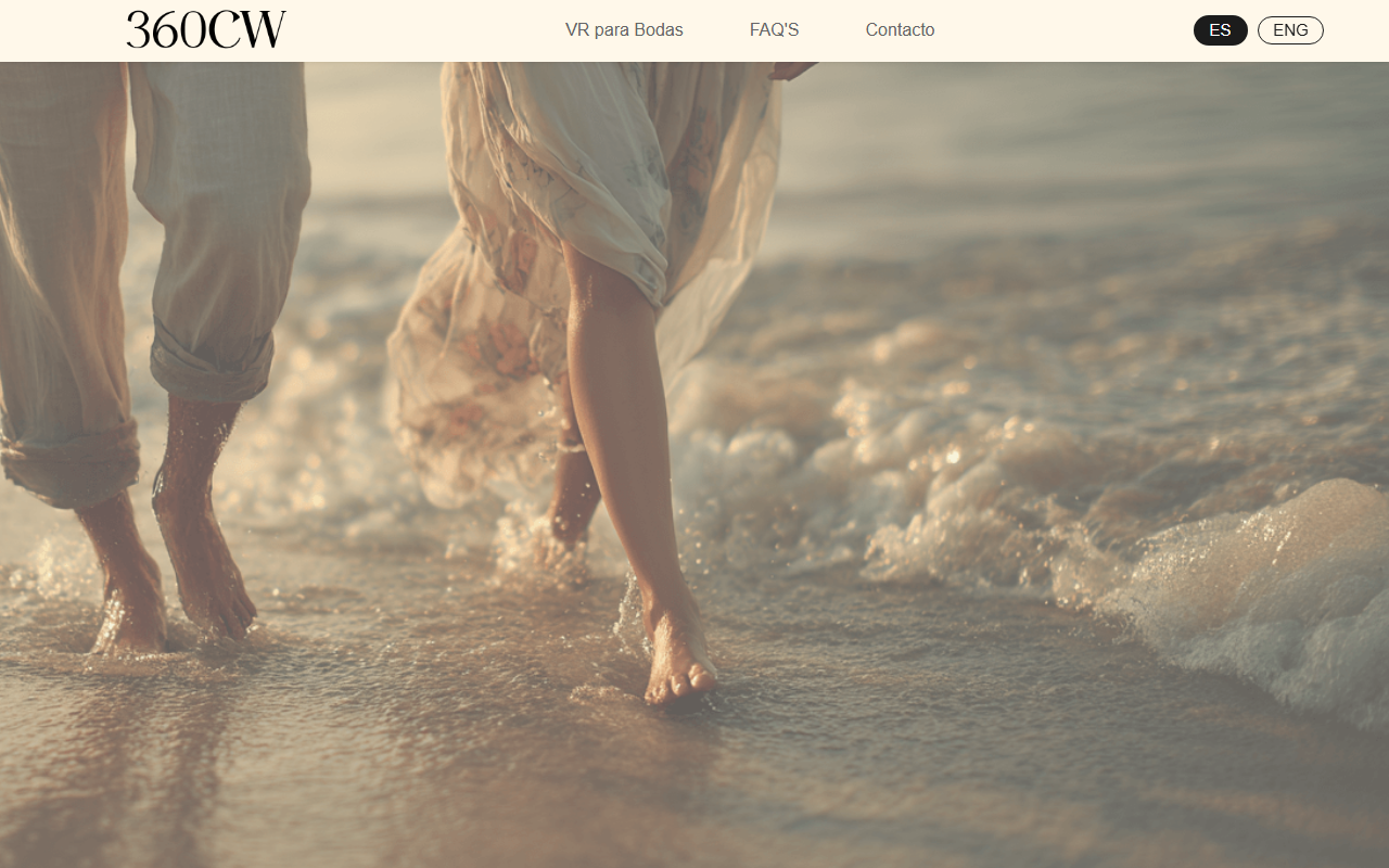360cabowedding.com screenshot