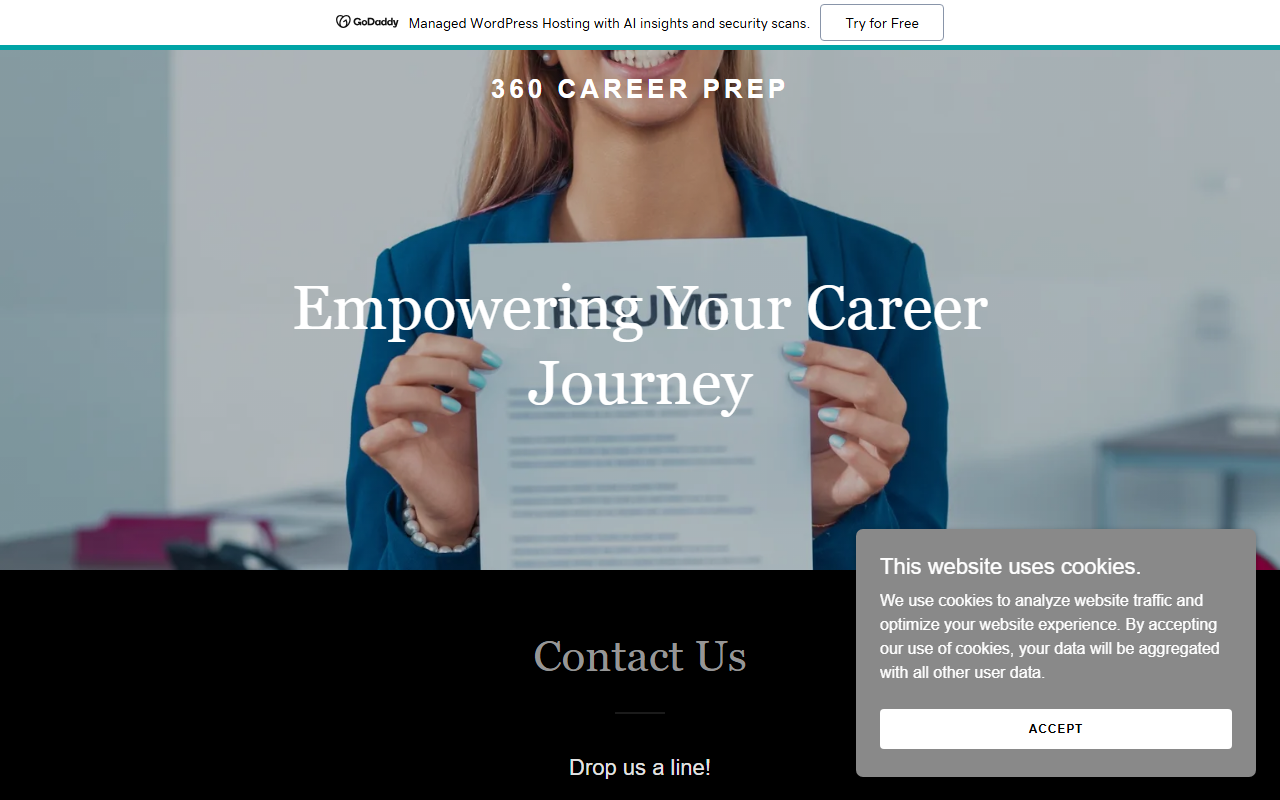 360careerprep.com screenshot