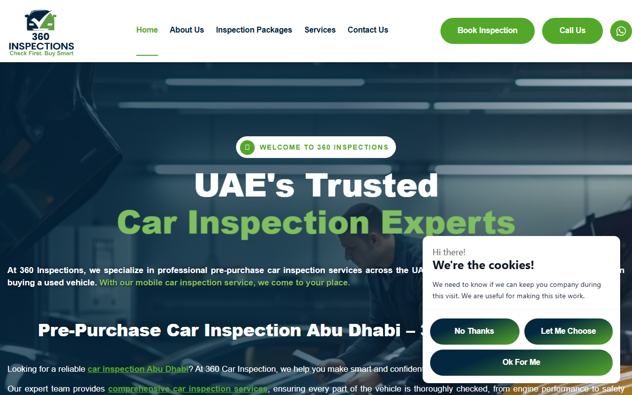 360carinspection.com screenshot