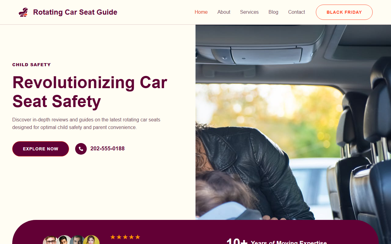 360carseatexpert.com screenshot