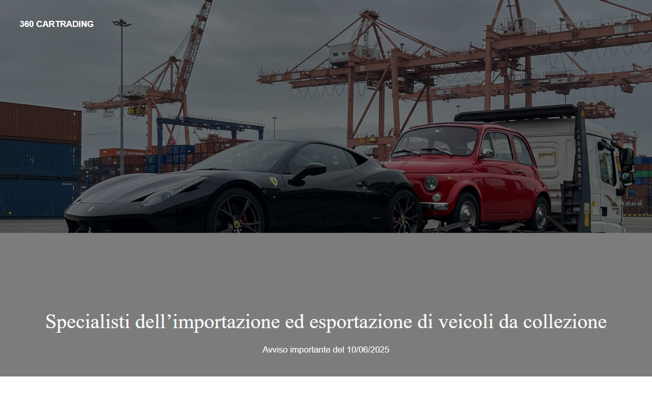 360cartrading.com screenshot