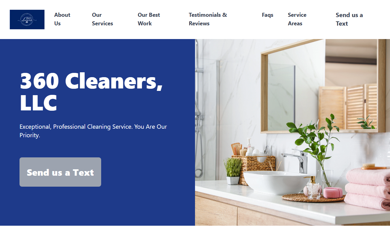 360cleanersga.com screenshot
