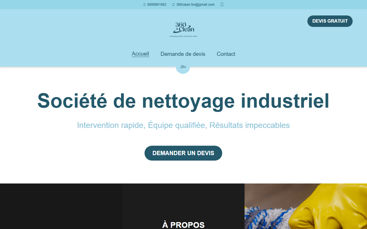 360cleanfwi.com screenshot