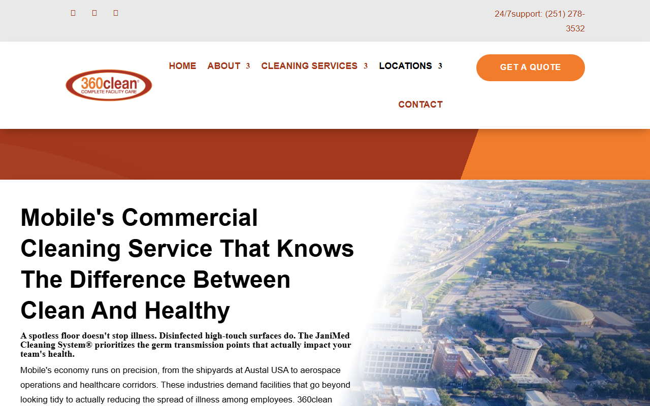 360cleanmobile.com screenshot