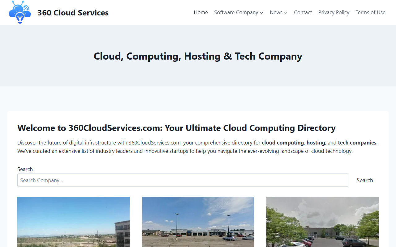 360cloudservices.com screenshot