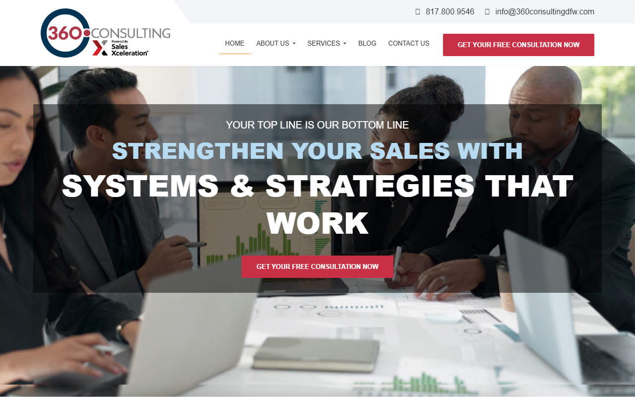 360consultingdfw.com screenshot