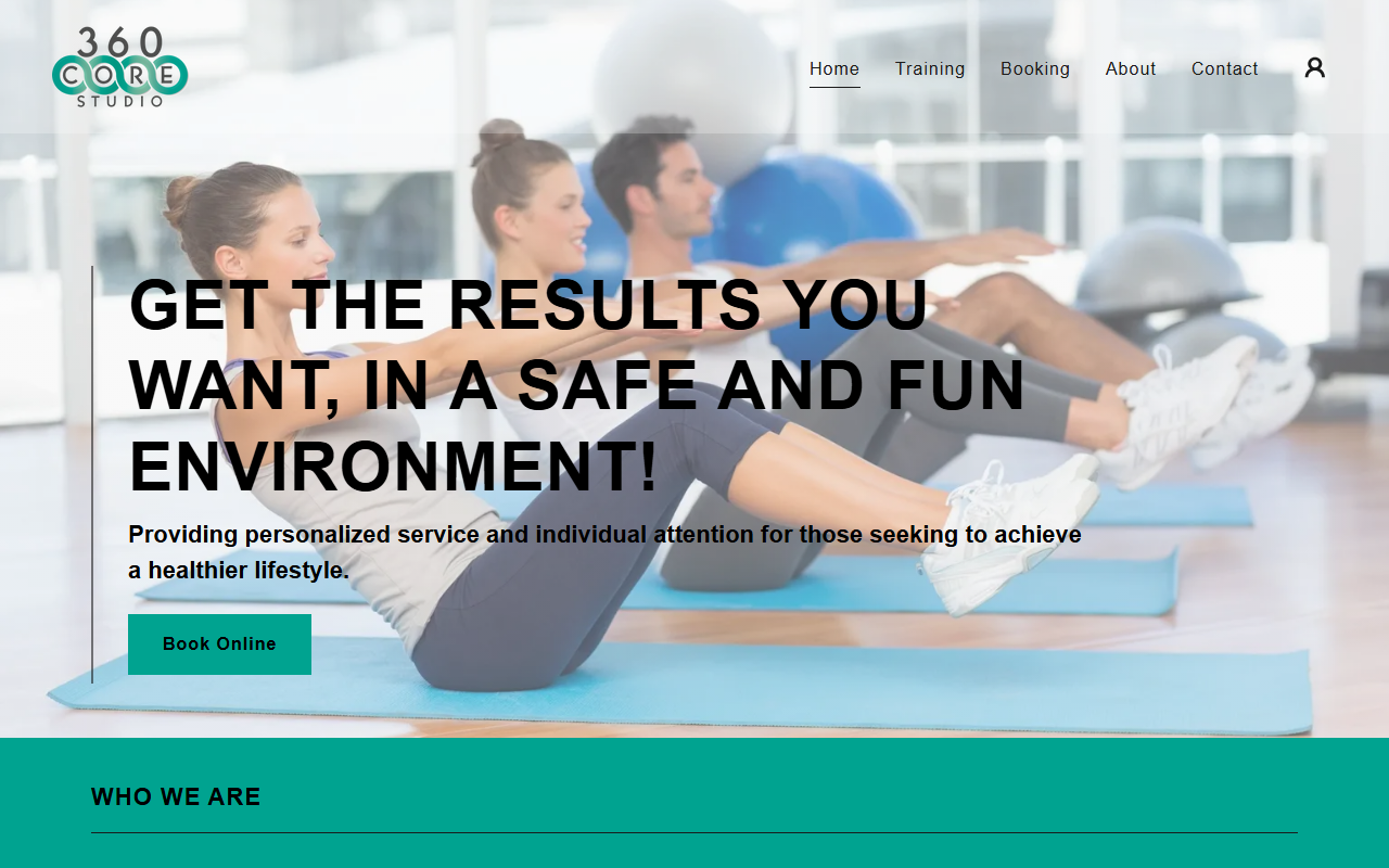 360corestudio.com screenshot