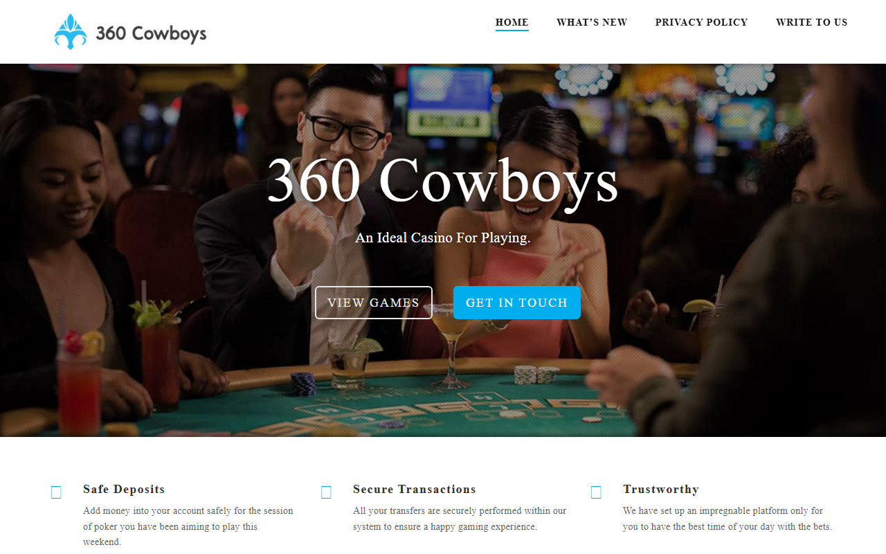 360cowboys.com screenshot
