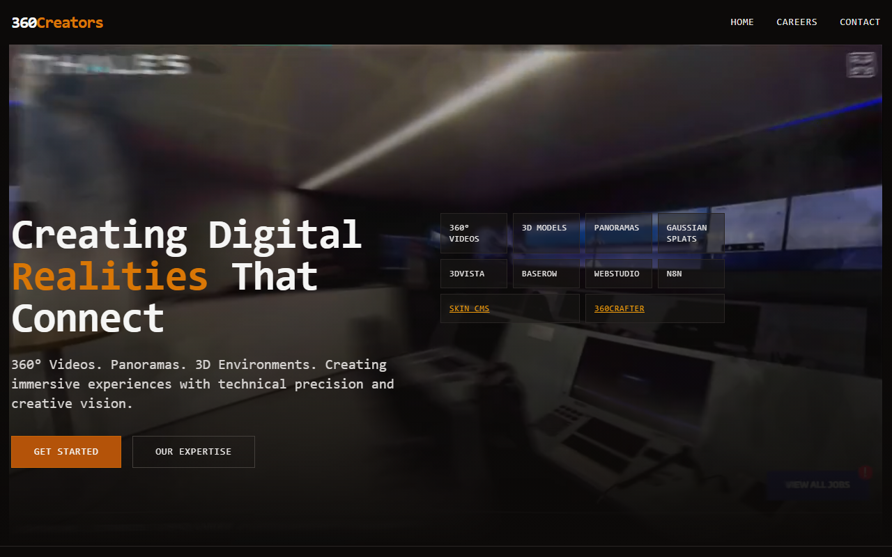 360creators.com screenshot