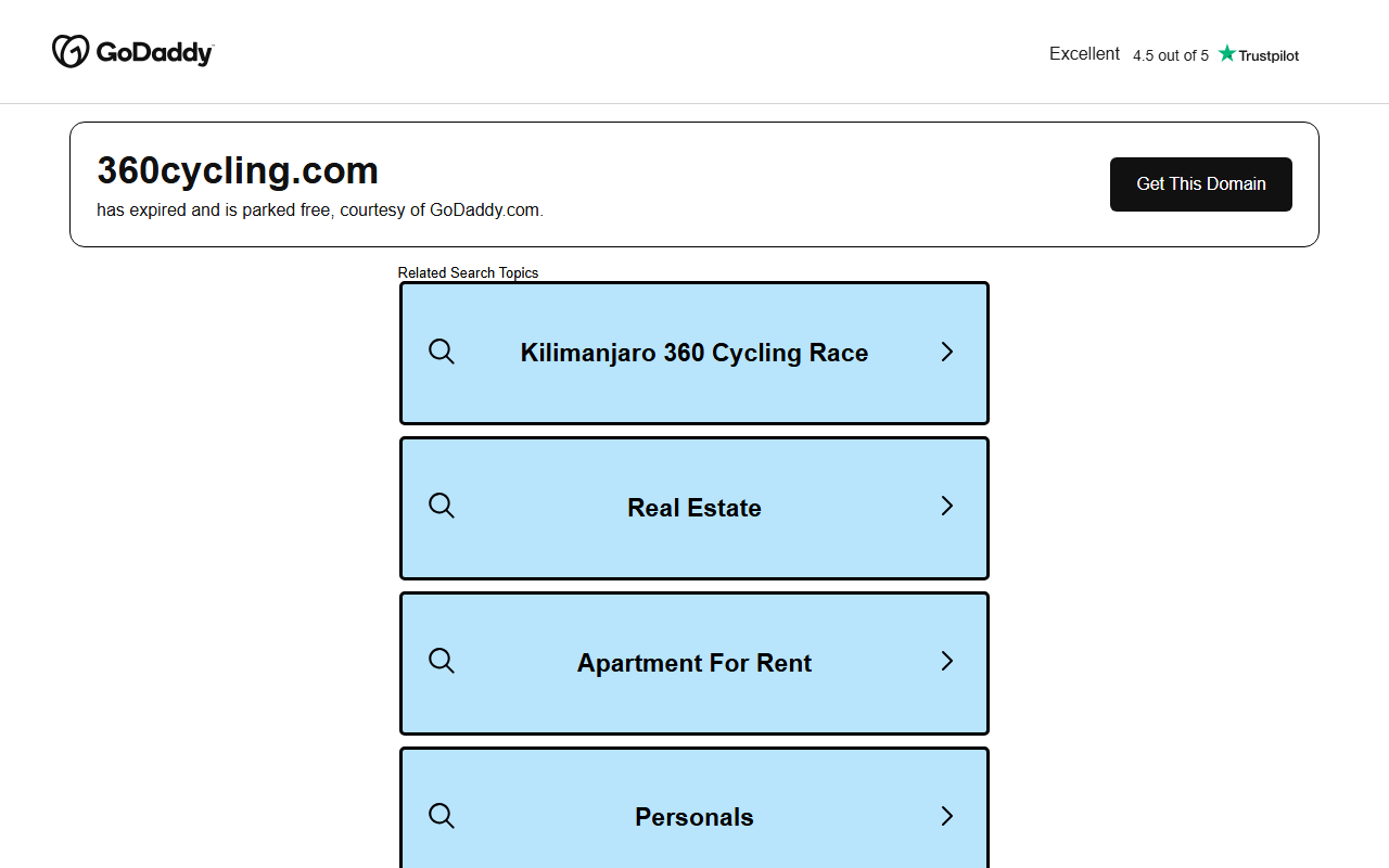 360cycling.com screenshot