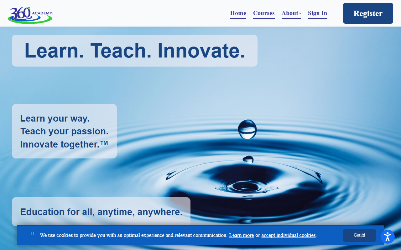 360degreeacademy.com screenshot