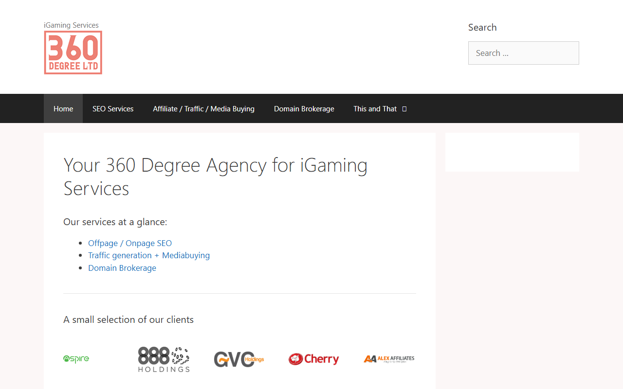 360degreeltd.com screenshot