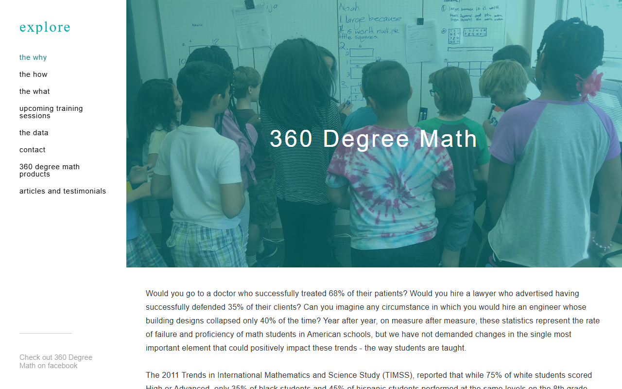 360degreemath.com screenshot
