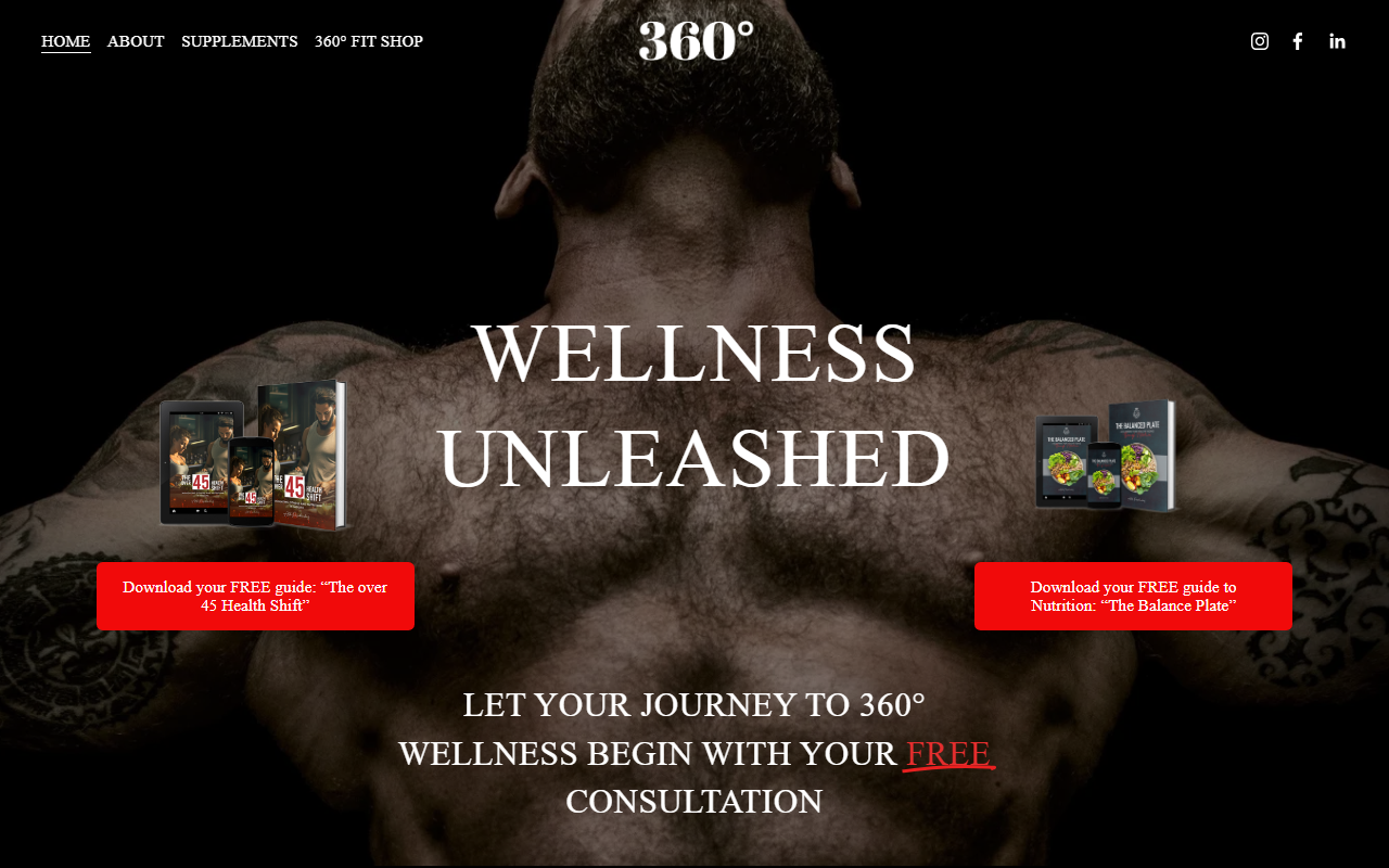 360degrees-fit.com screenshot