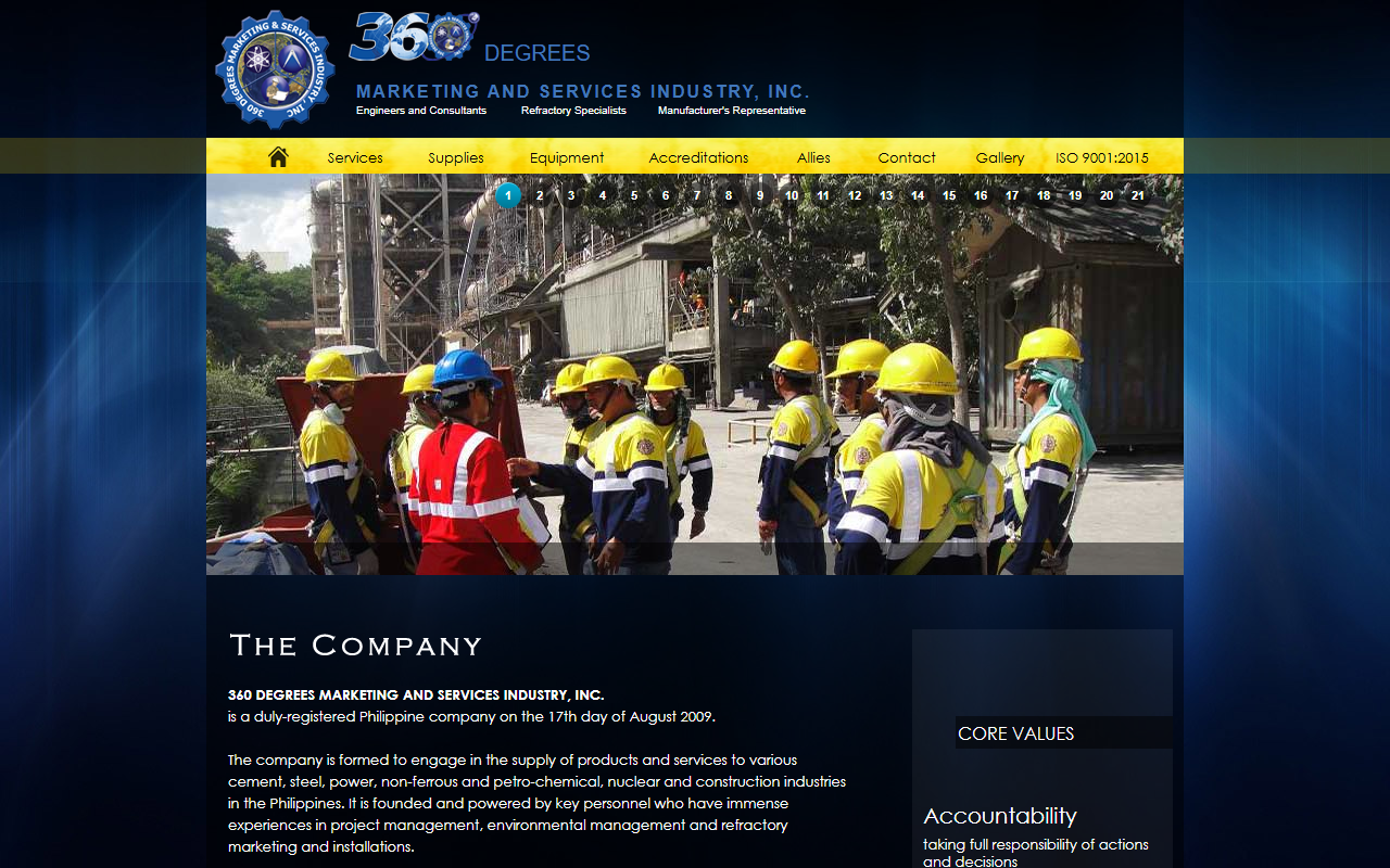 360degreesmsii.com screenshot
