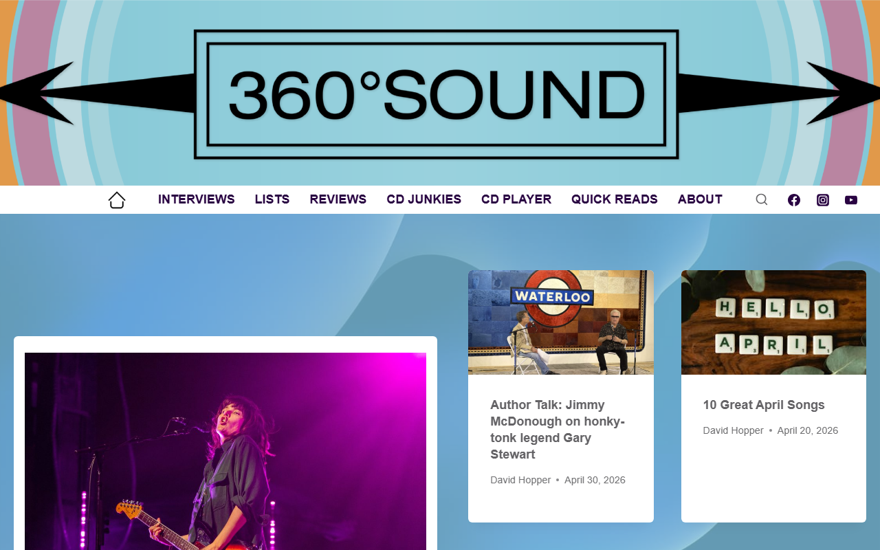 360degreesound.com screenshot