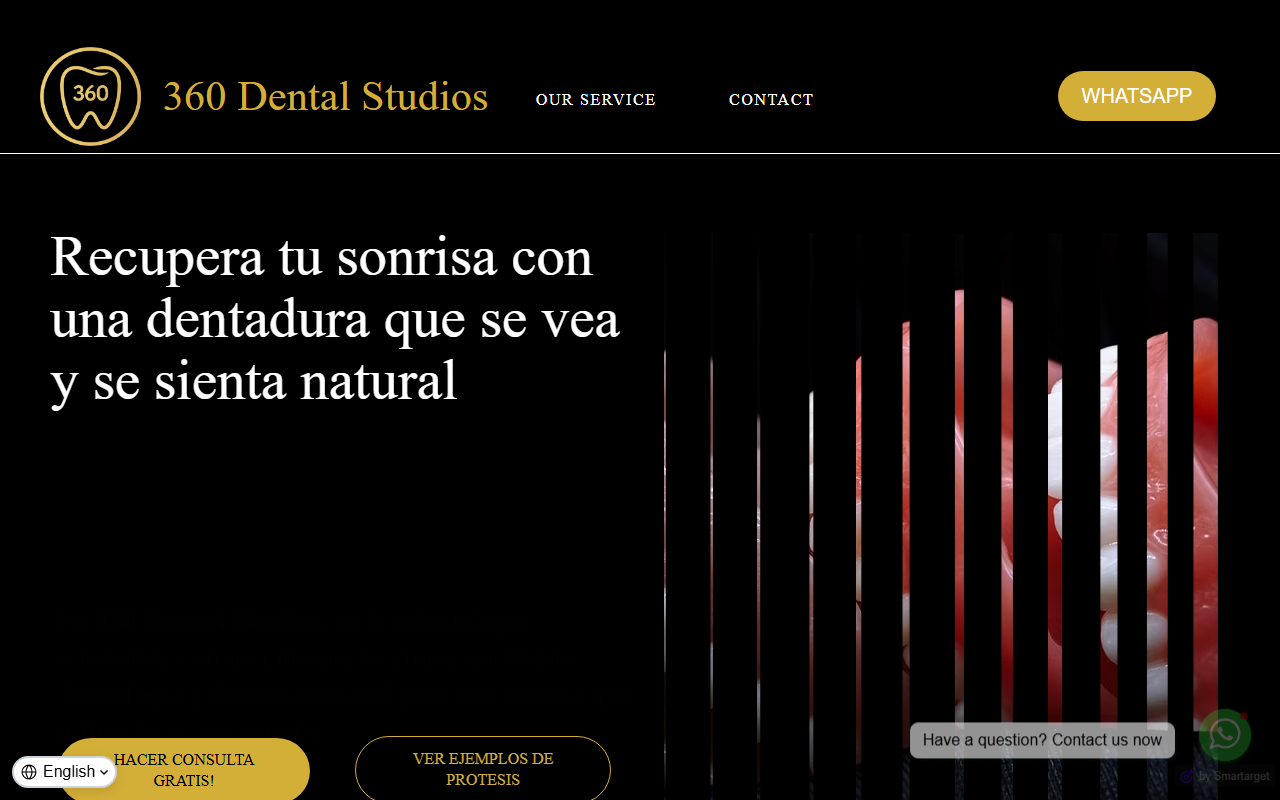 360dentalstudios.com screenshot