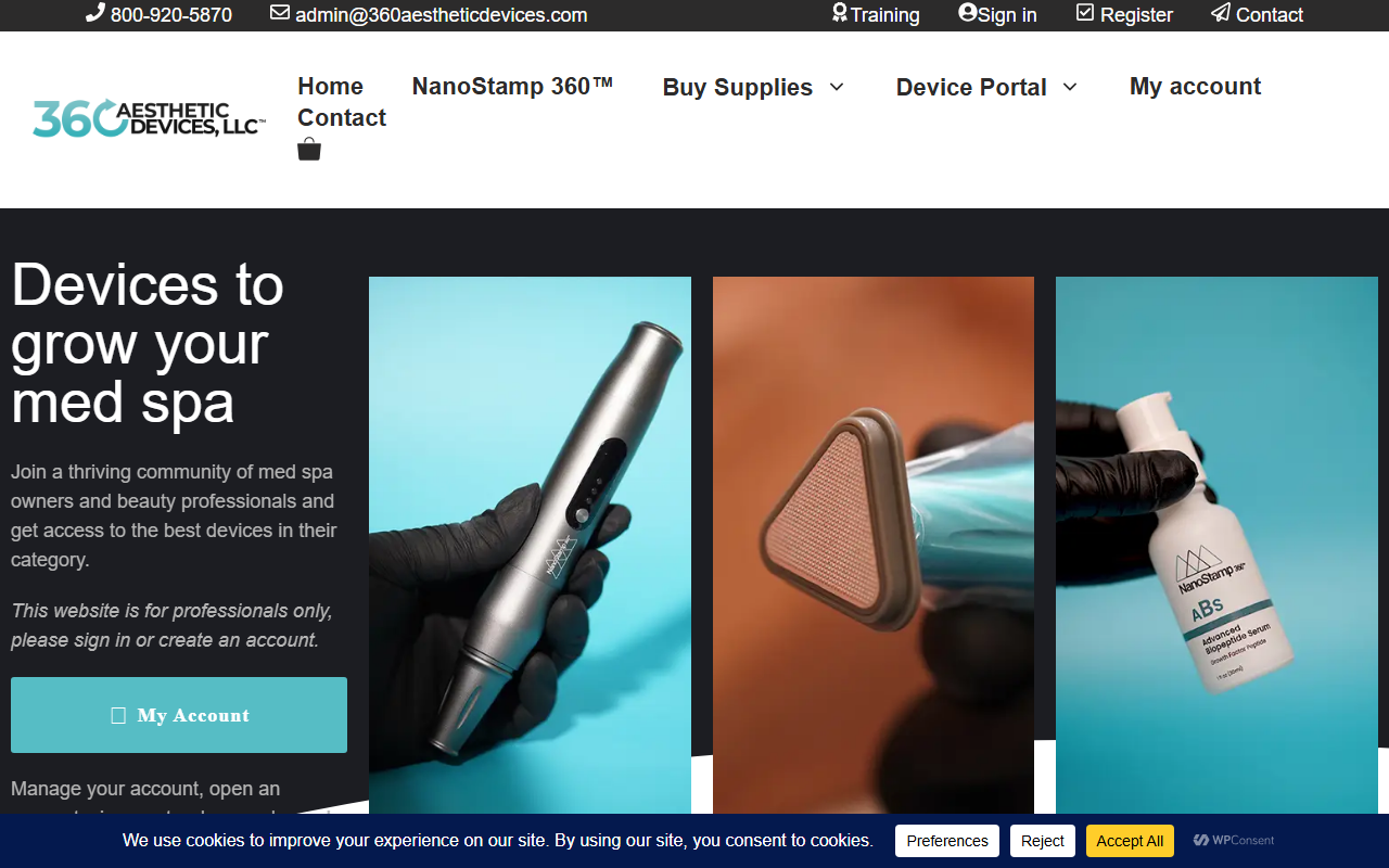 360devicesales.com screenshot