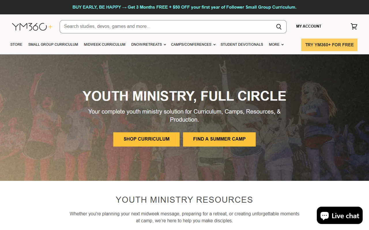 360discipleship.com screenshot