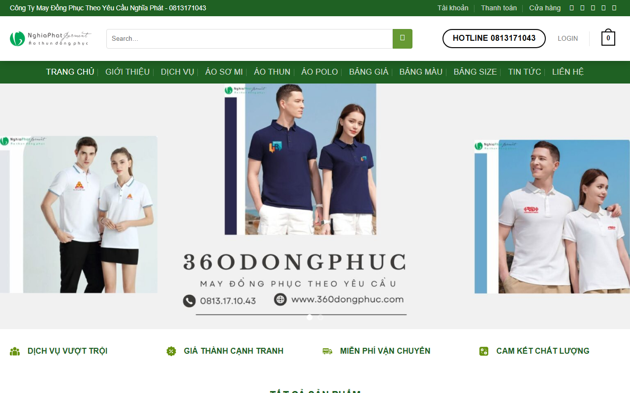 360dongphuc.com screenshot