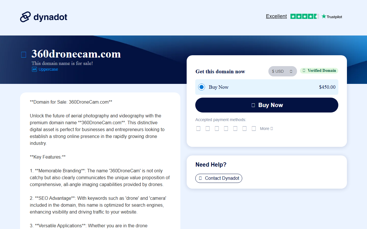 360dronecam.com screenshot