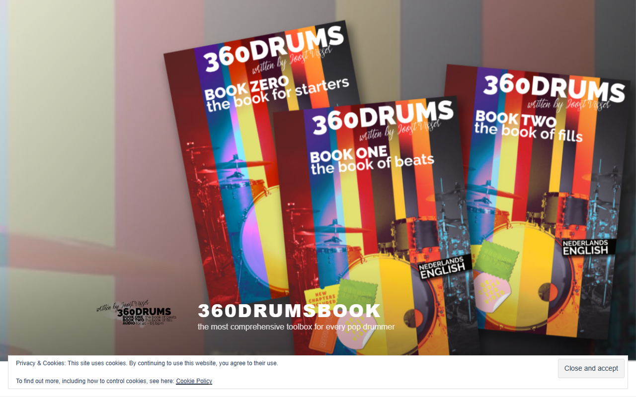 360drumsbook.com screenshot