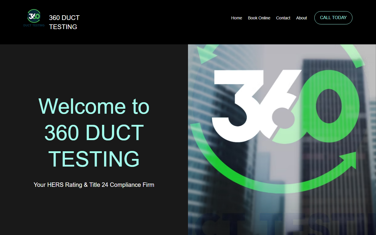 360ducttesting.com screenshot