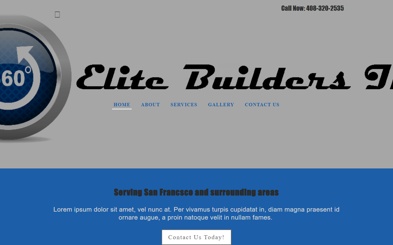 360elitebuilders.com screenshot