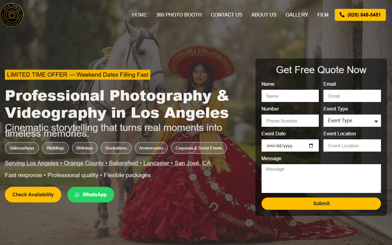 360eltorito.com screenshot