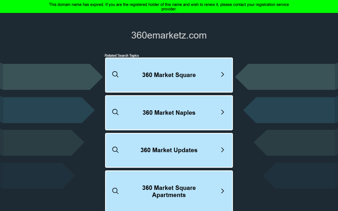 360emarketz.com screenshot