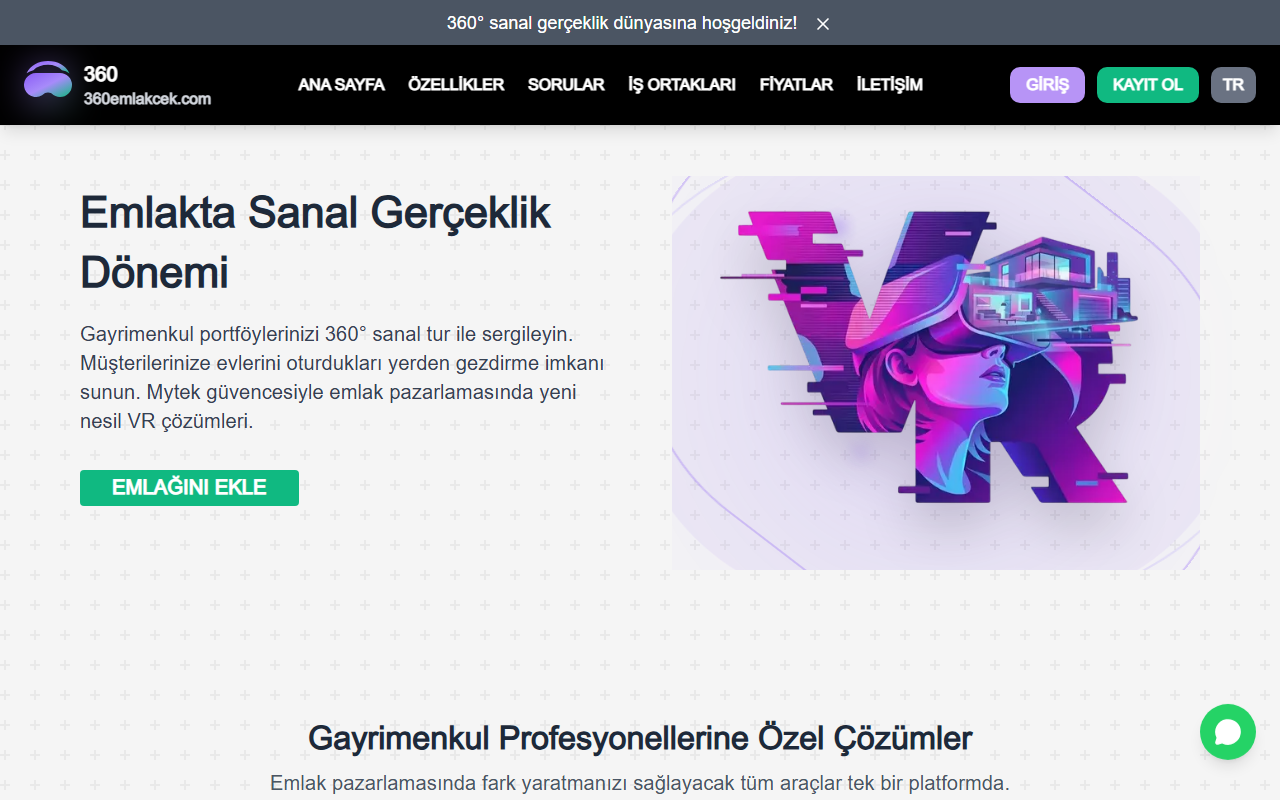 360emlakcek.com screenshot