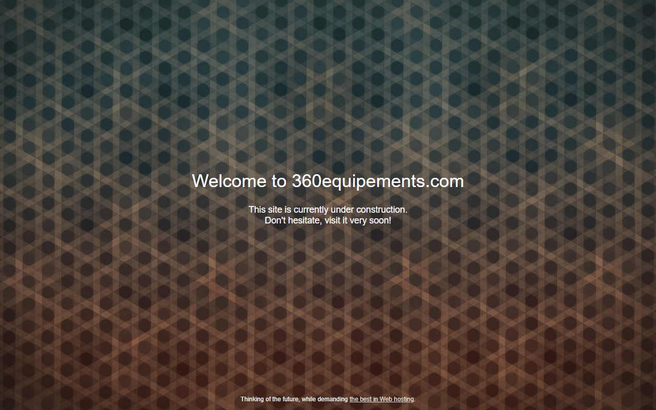 360equipements.com screenshot