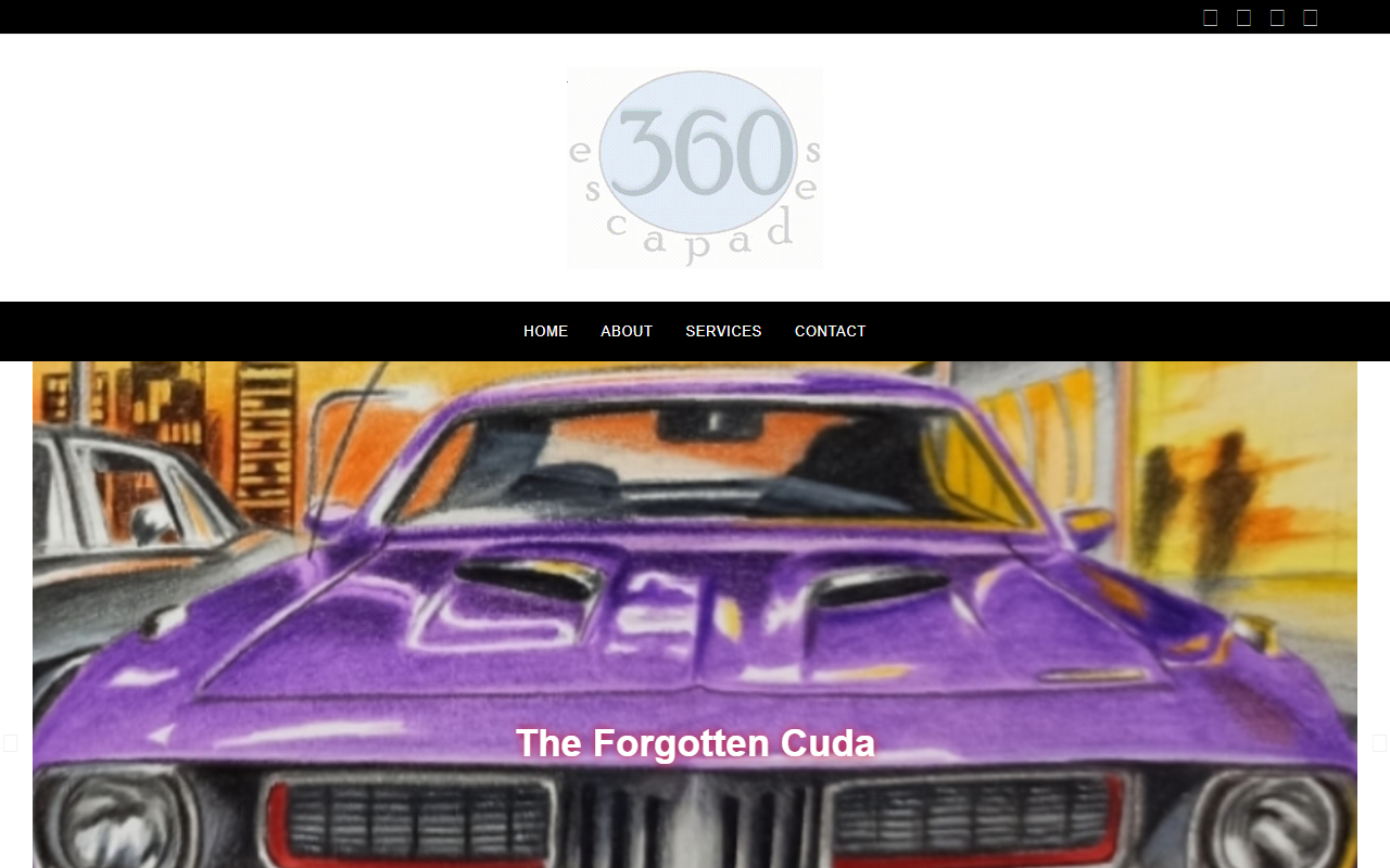 360escapades.com screenshot