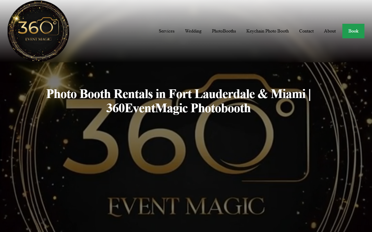 360eventmagic.com screenshot